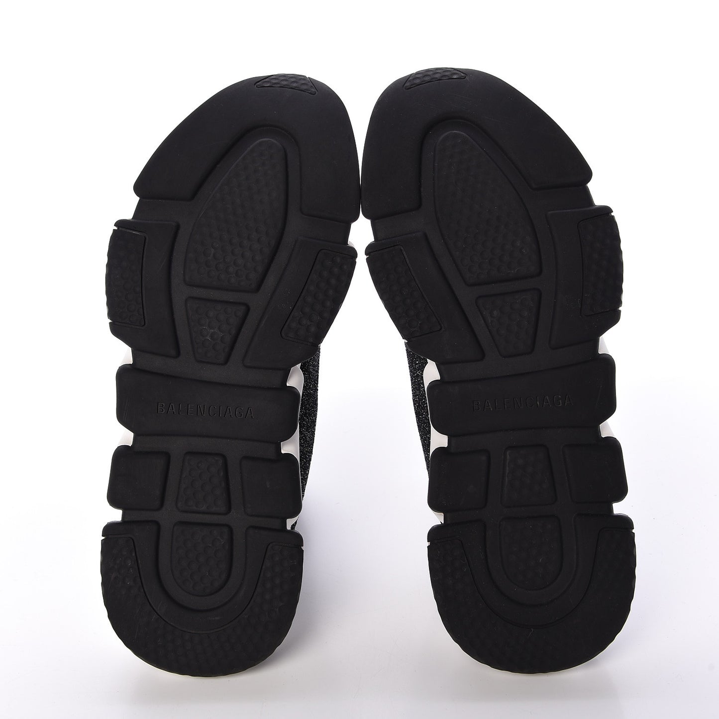 Knit Metal Womens Speed Sneakers 40 Black Gold