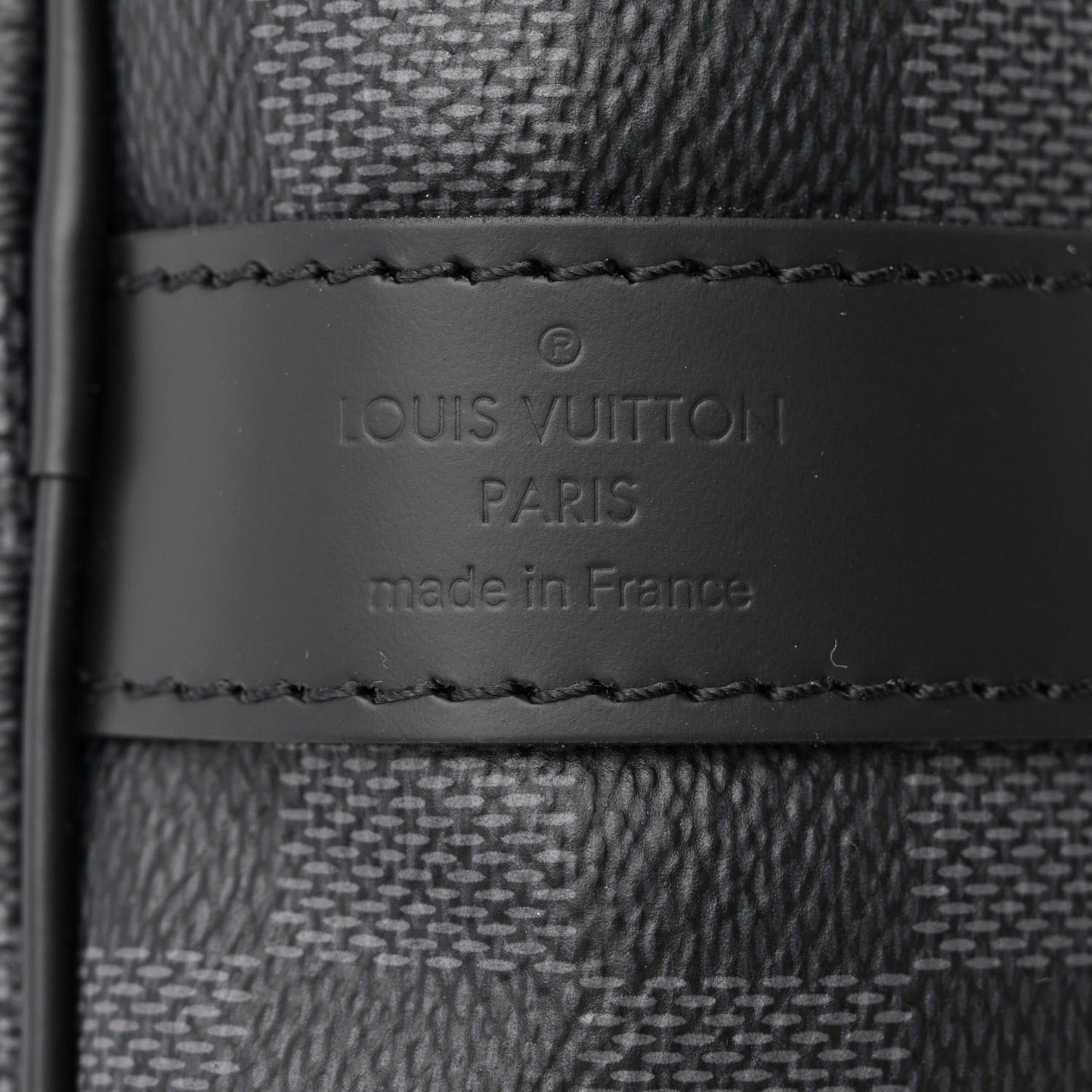 Damier Graphite Keepall Bandouliere 55