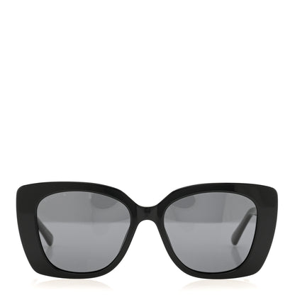 Chanel Acetate Strass Square Sunglasses 5422-B Black 2 of 7