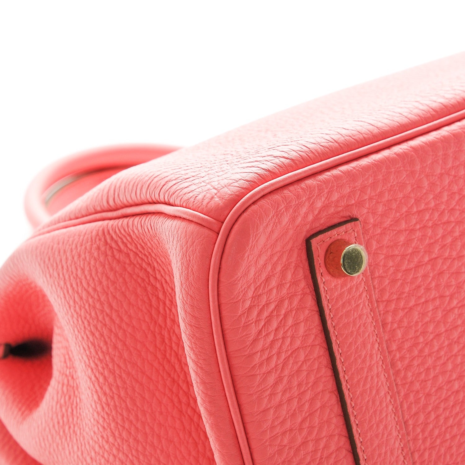 Hermes Togo Birkin 35 Rose Lipstick 9 of 21