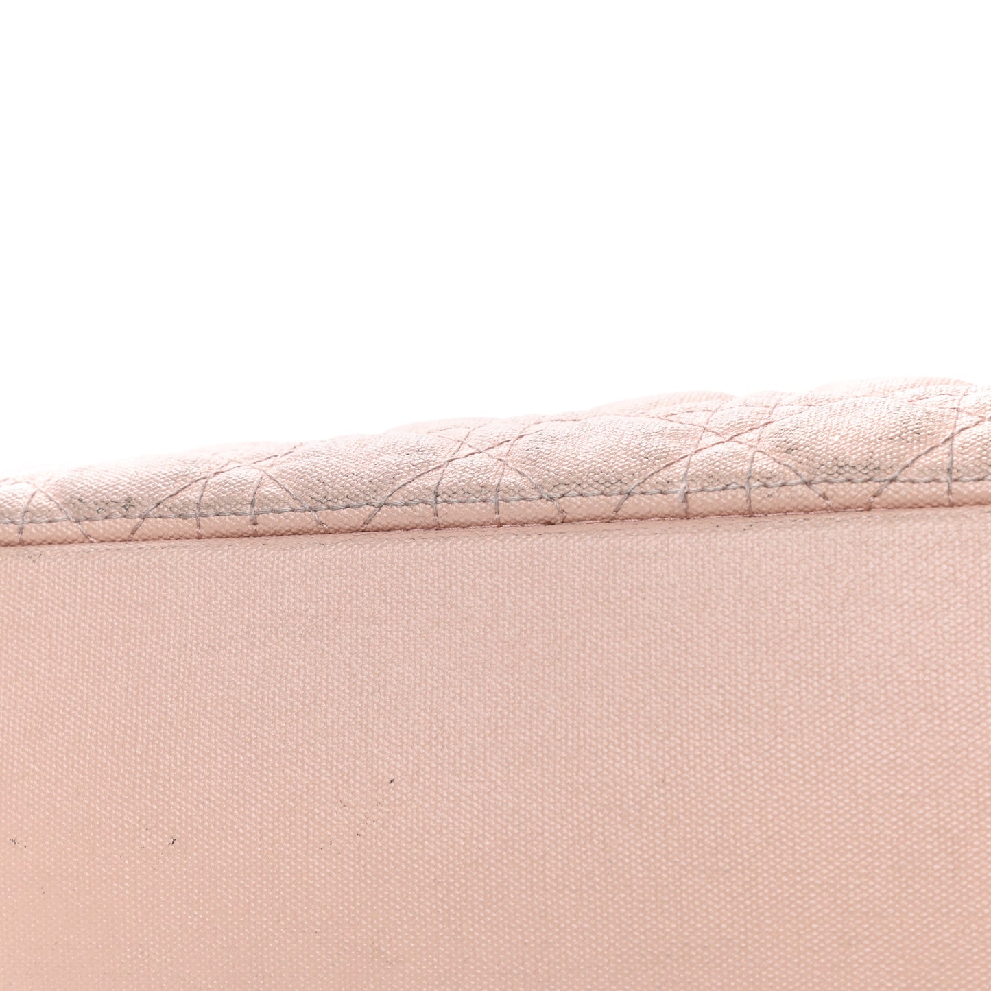 Coated Canvas Cannage Medium Panarea Tote Rosato