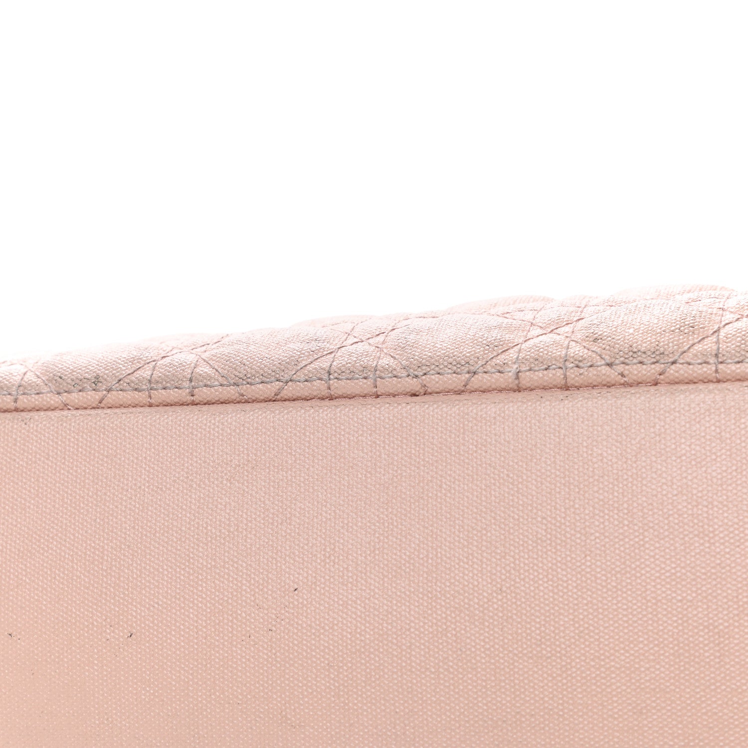 Christian Dior Coated Canvas Cannage Medium Panarea Tote Rosato 24 of 25