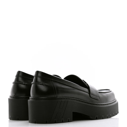 Hermes Calfskin Ivy Loafer 39.5 Black 4 of 8