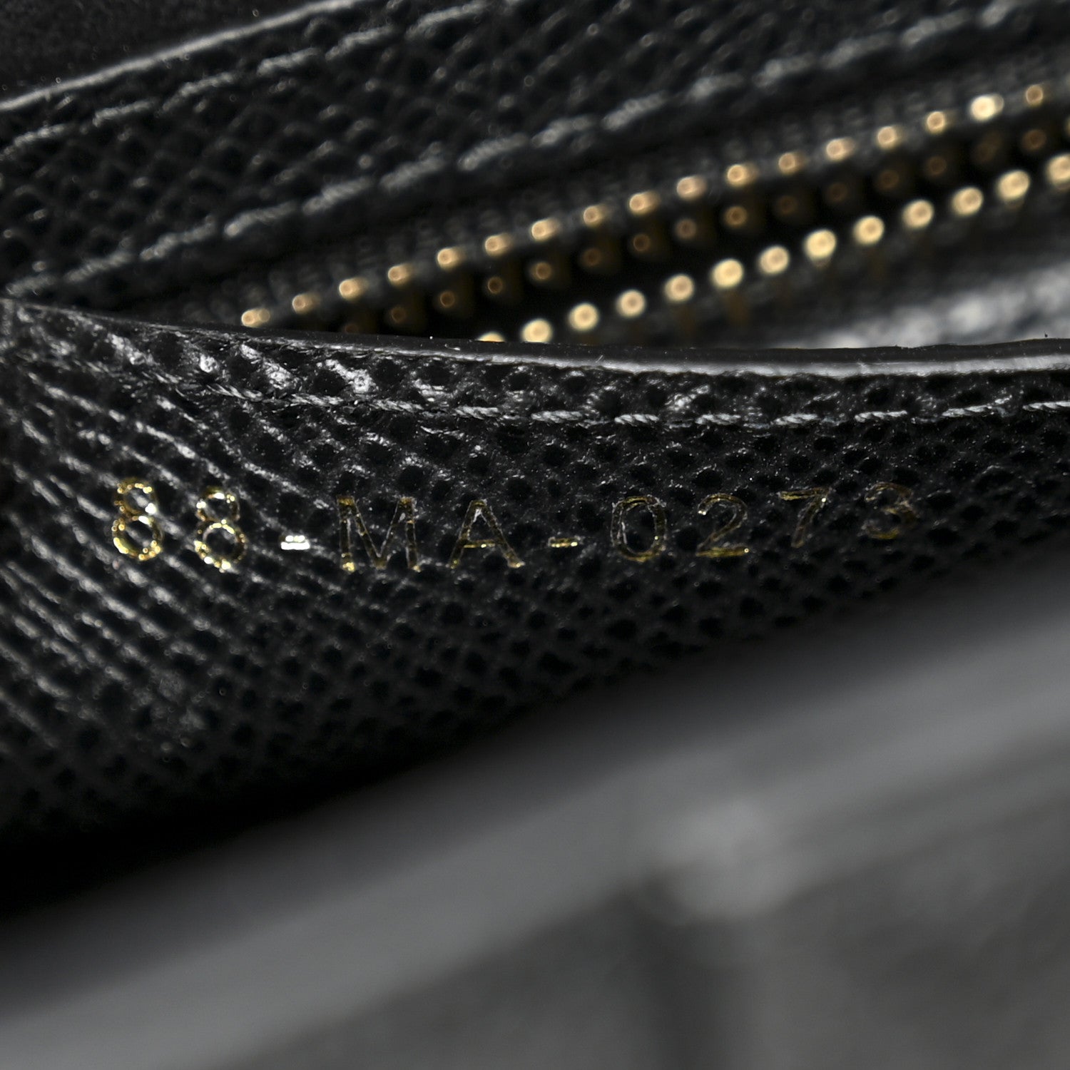 Christian Dior Grained Calfskin Saddle Bag With Strap Black 7 of 11