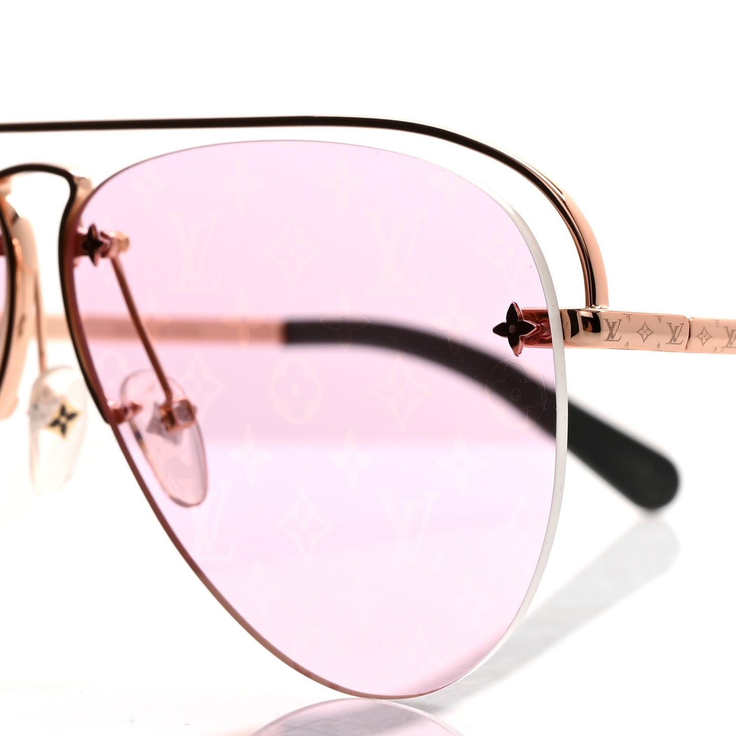 Monogram Grease Gradient Sunglasses Z1044W Aubergine