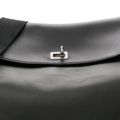 Balenciaga Smooth Calfskin Rodeo Mens Messenger Bag Black 8 of 11