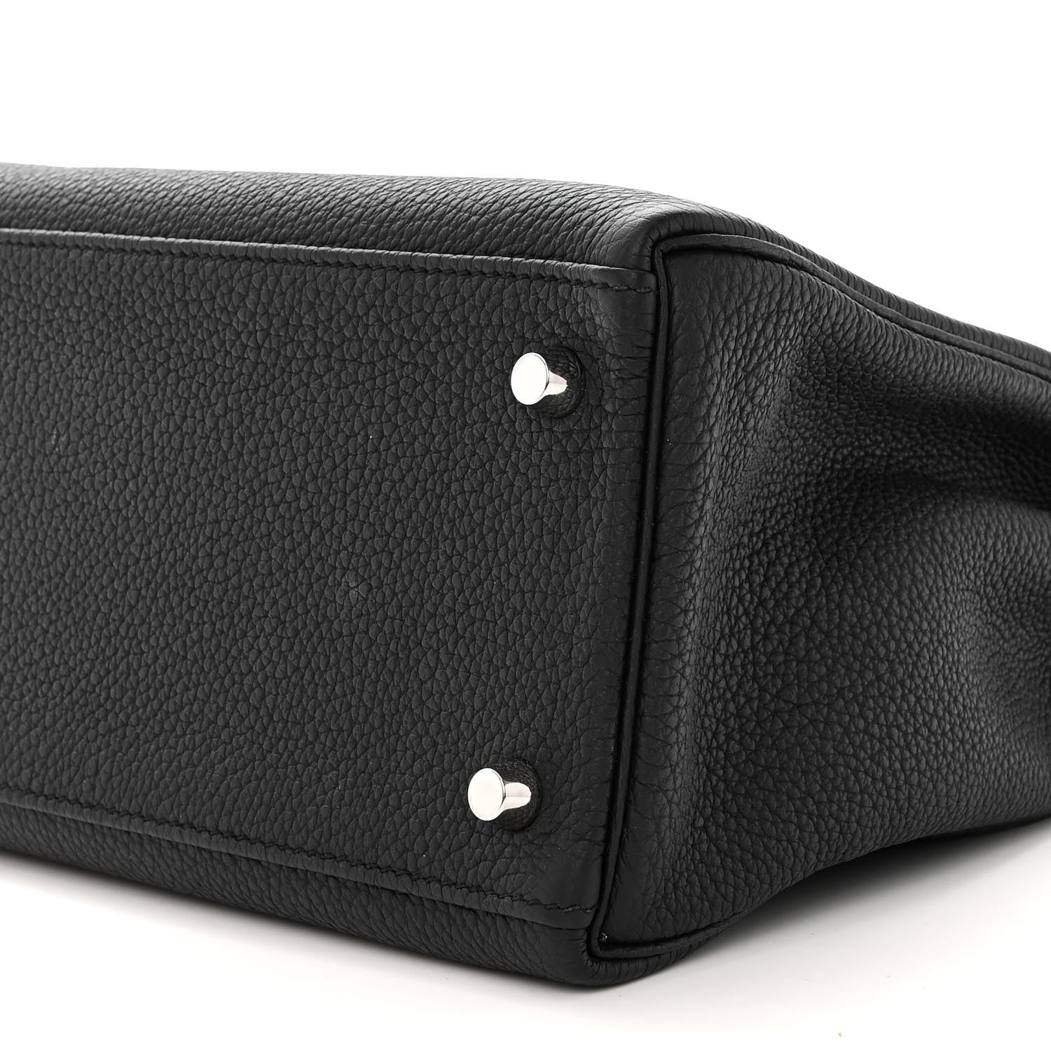Hermes Togo Kelly Retourne 32 Black 10 of 11