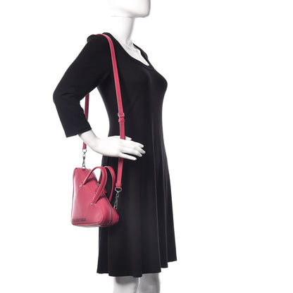 Balenciaga Calfskin XS Triangle Duffle Pink 2 of 10