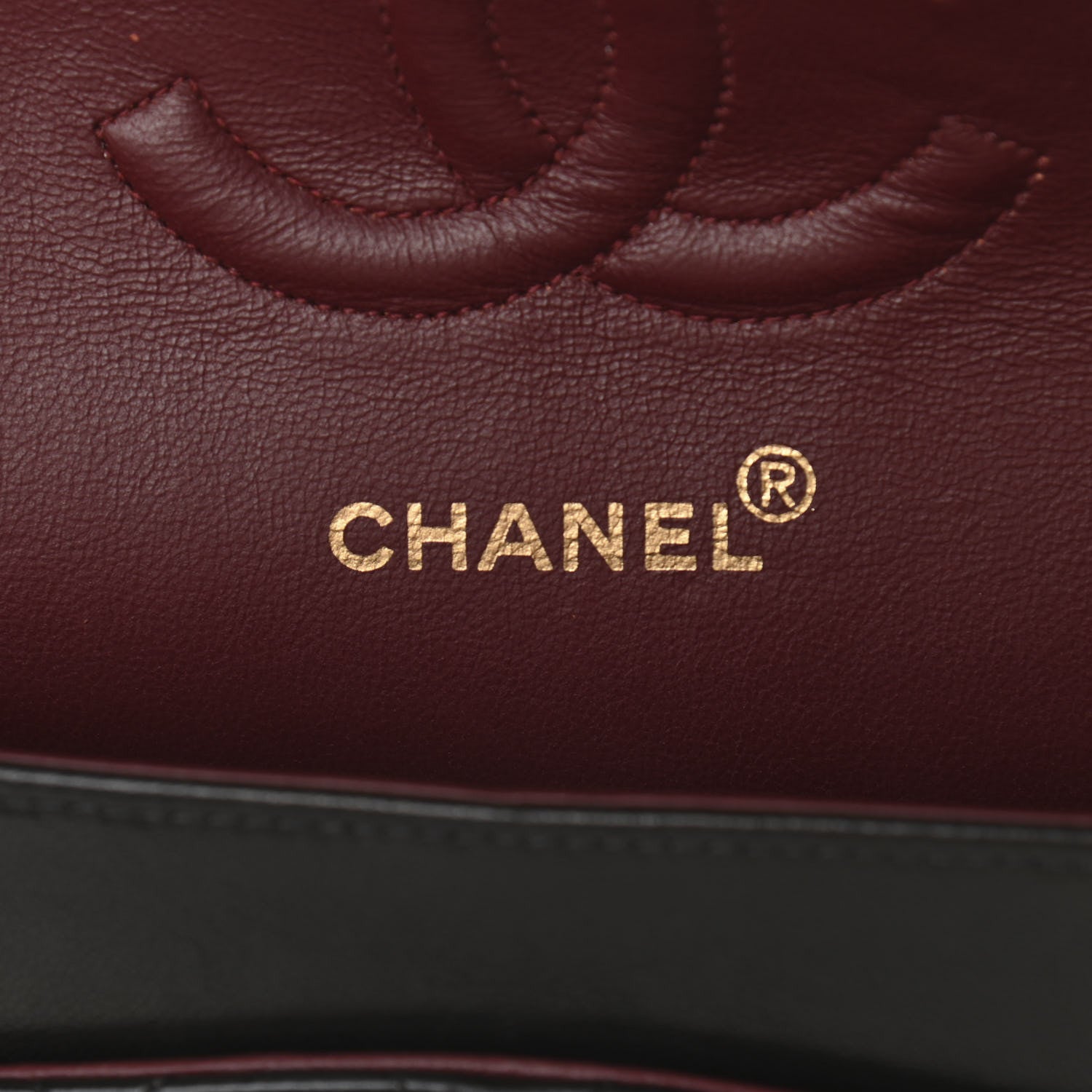 Chanel Lambskin Quilted Medium Double Flap Black 6 of 11