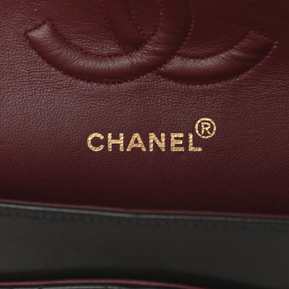 Chanel Lambskin Quilted Medium Double Flap Black 6 of 11