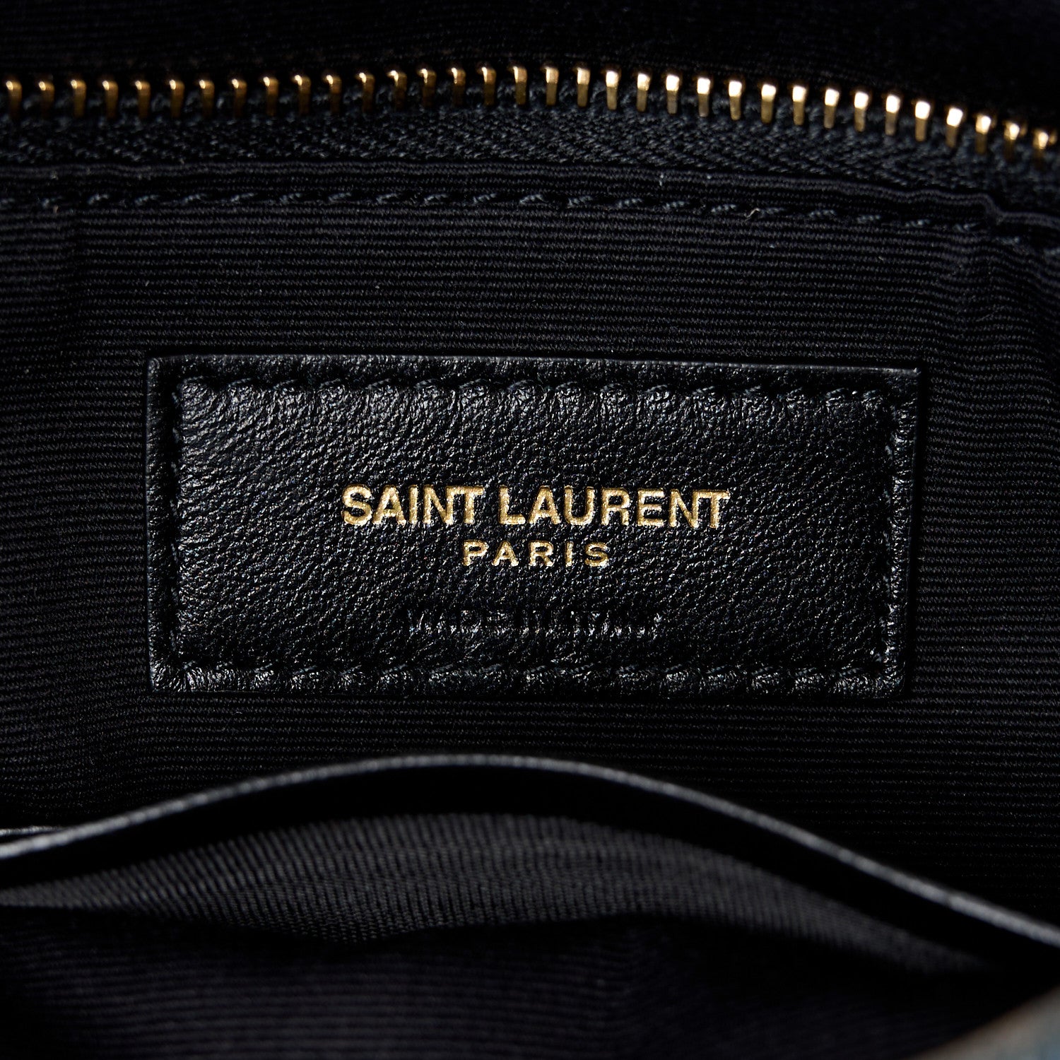 Saint Laurent Denim Quilted Toy Loulou Puffer Monogram Chain Satchel Blue Cinnamon 6 of 12