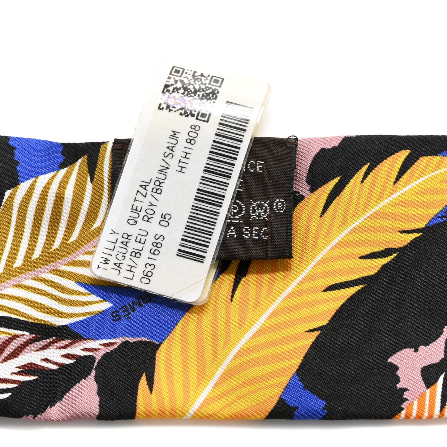 Silk Jaguar Quetzal Twilly Bleu Roy Brun Saumon