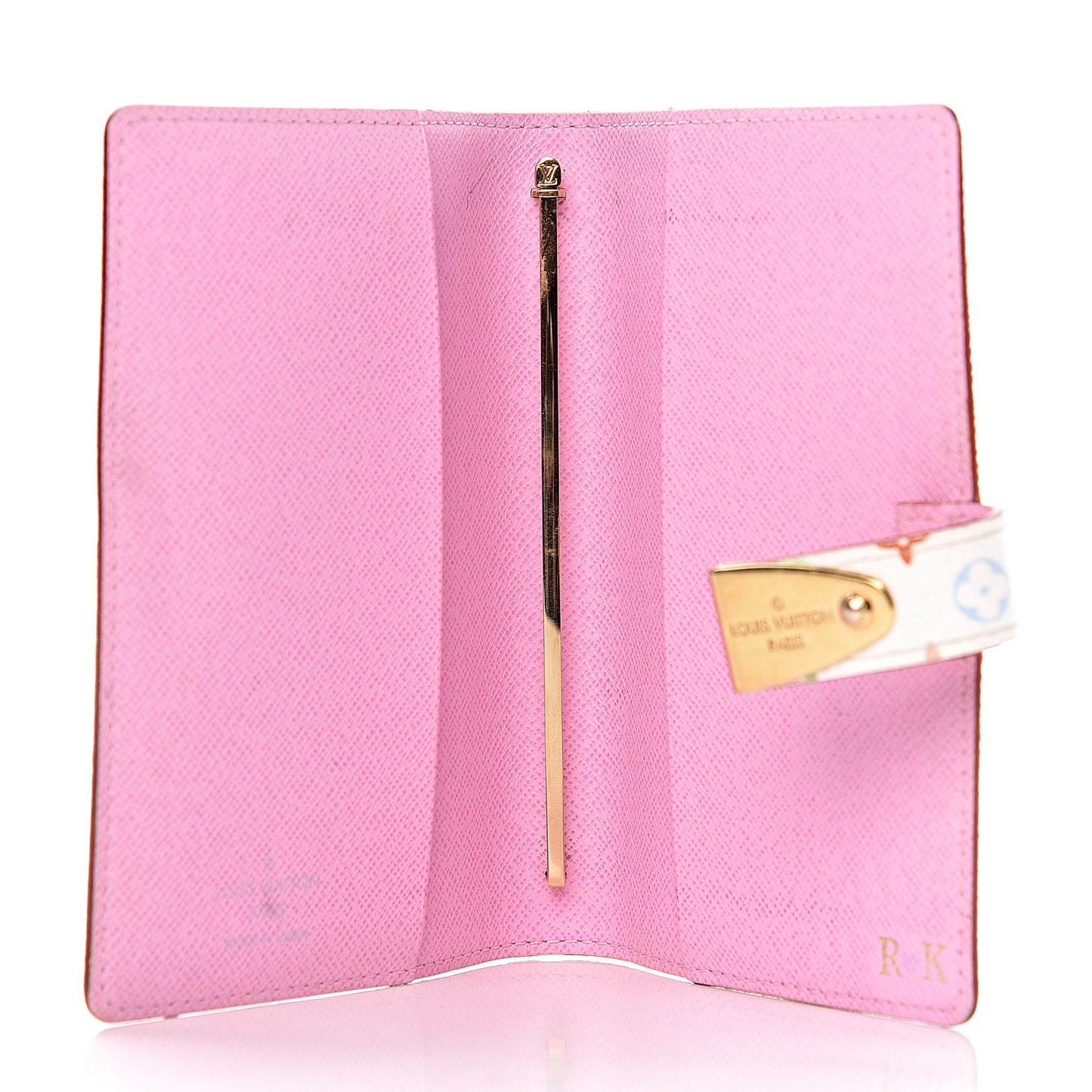 Monogram Multicolor Partenaire Agenda Cover PM White Litchi