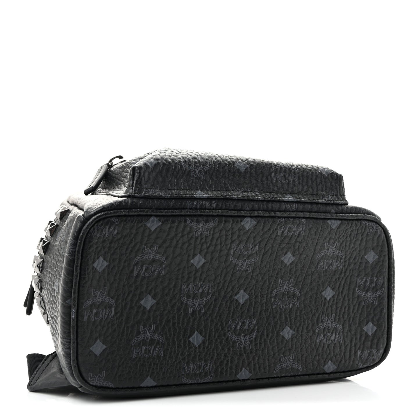 Visetos Small Side Stud Stark Backpack Black