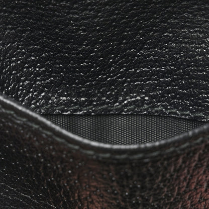 Gucci Calfskin Boar Effect GG Marmont Card Case Black 7 of 7