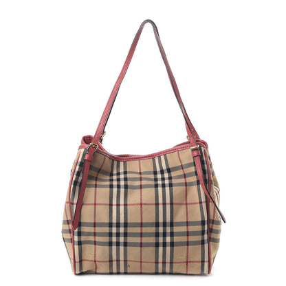 Burberry Horseferry Check Small Canterbury Tote Antique Rose 1 of 11
