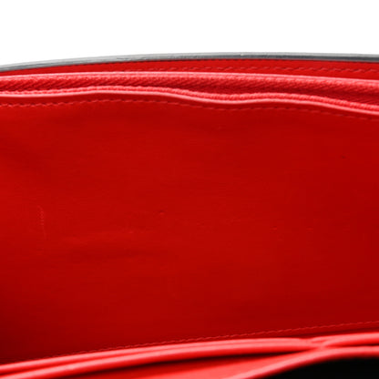 Christian Louboutin Calfskin Spikes Loubinthesky Paloma Clutch Black 12 of 12