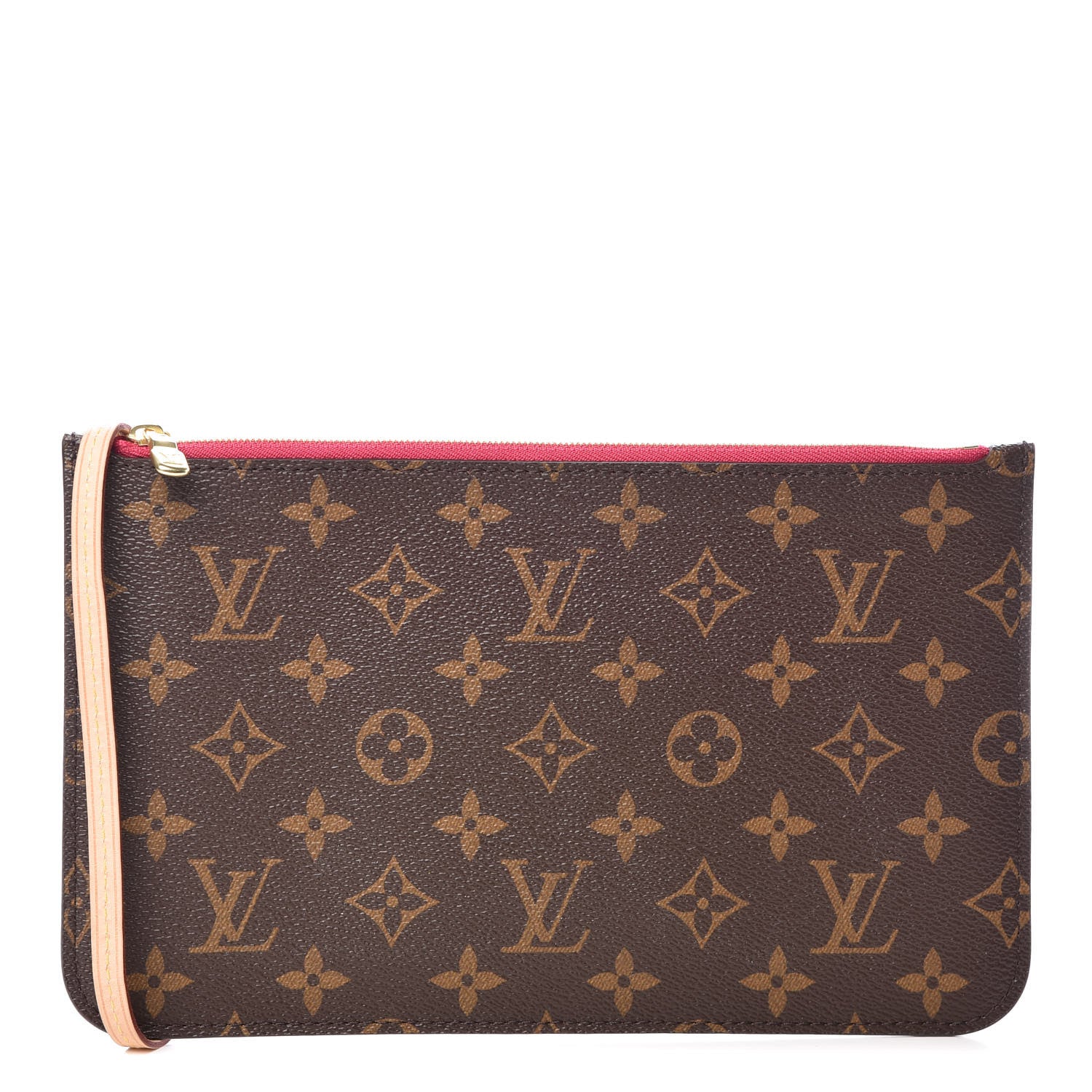 Louis Vuitton Monogram Neverfull MM GM Pochette Pivoine 1 of 8