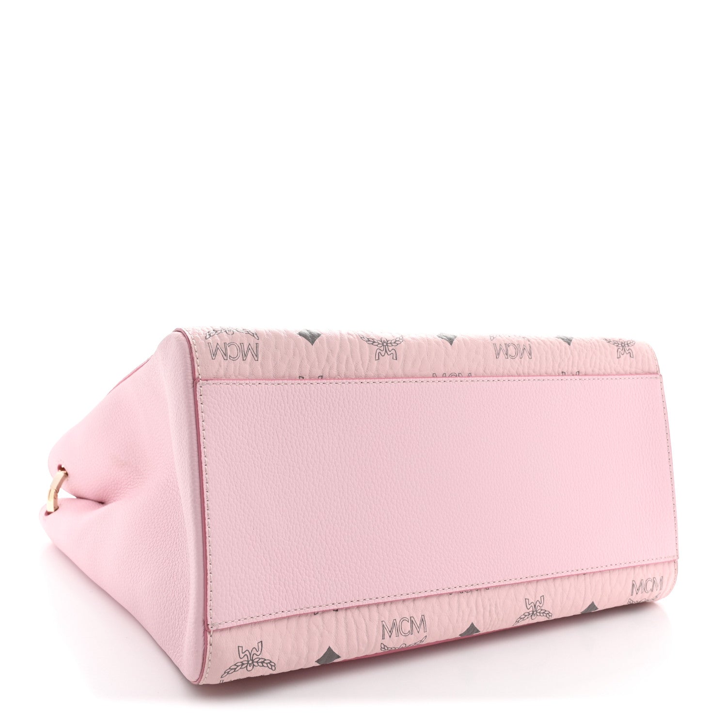 MCM Visetos Medium Aren Hobo Powder Pink 4 of 10