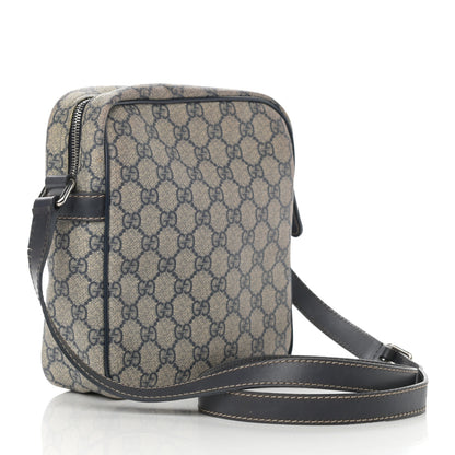 Gucci GG Plus Monogram Messenger Bag Navy 3 of 16