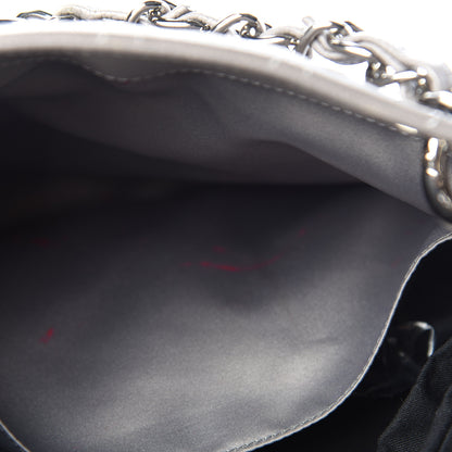 Chanel Caviar Quilted Grand Shopping Tote GST Light Grey 12 of 13