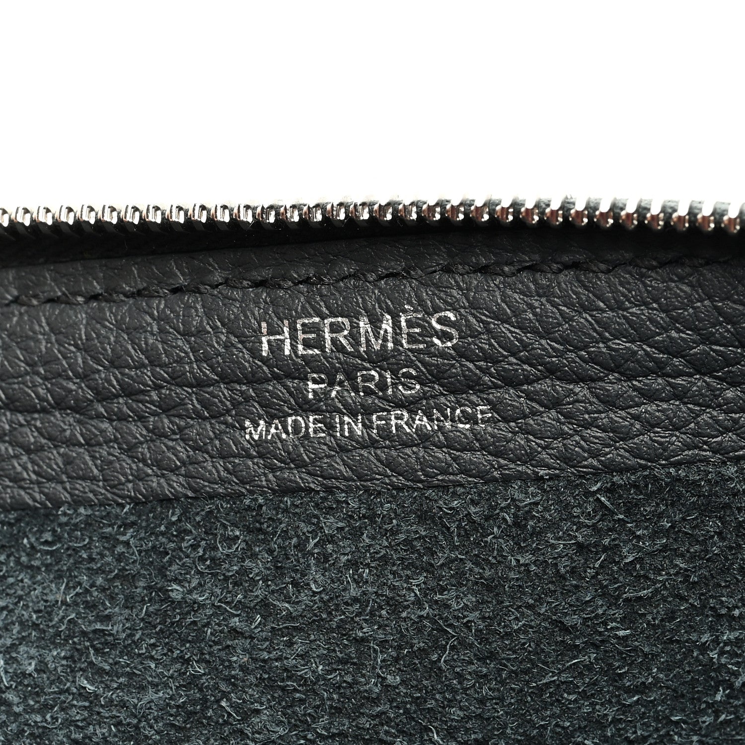 Hermes Togo Cabavertige 24 Pouch Gris Misty 6 of 7
