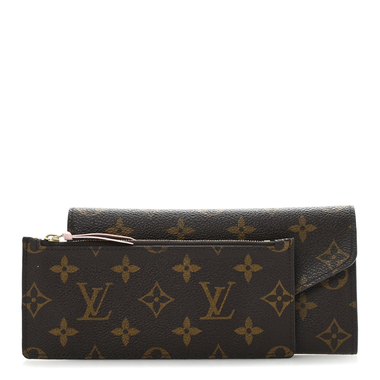 Monogram Josephine Wallet Rose Ballerine