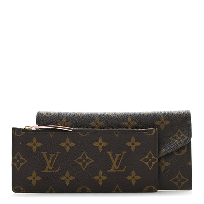 Louis Vuitton Monogram Josephine Wallet Rose Ballerine 3 of 10