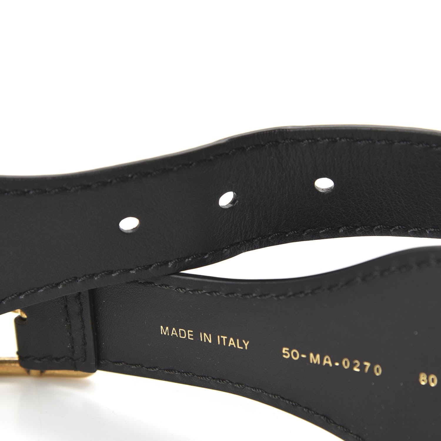Christian Dior Canvas Embroidered Large Belt 90 36 Pink White 4 of 7