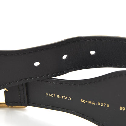 Christian Dior Canvas Embroidered Large Belt 90 36 Pink White 4 of 7