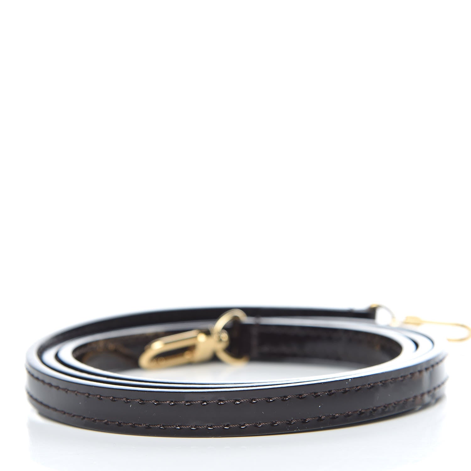 Louis Vuitton Patent Shoulder Strap 12mm Amarante 2 of 3