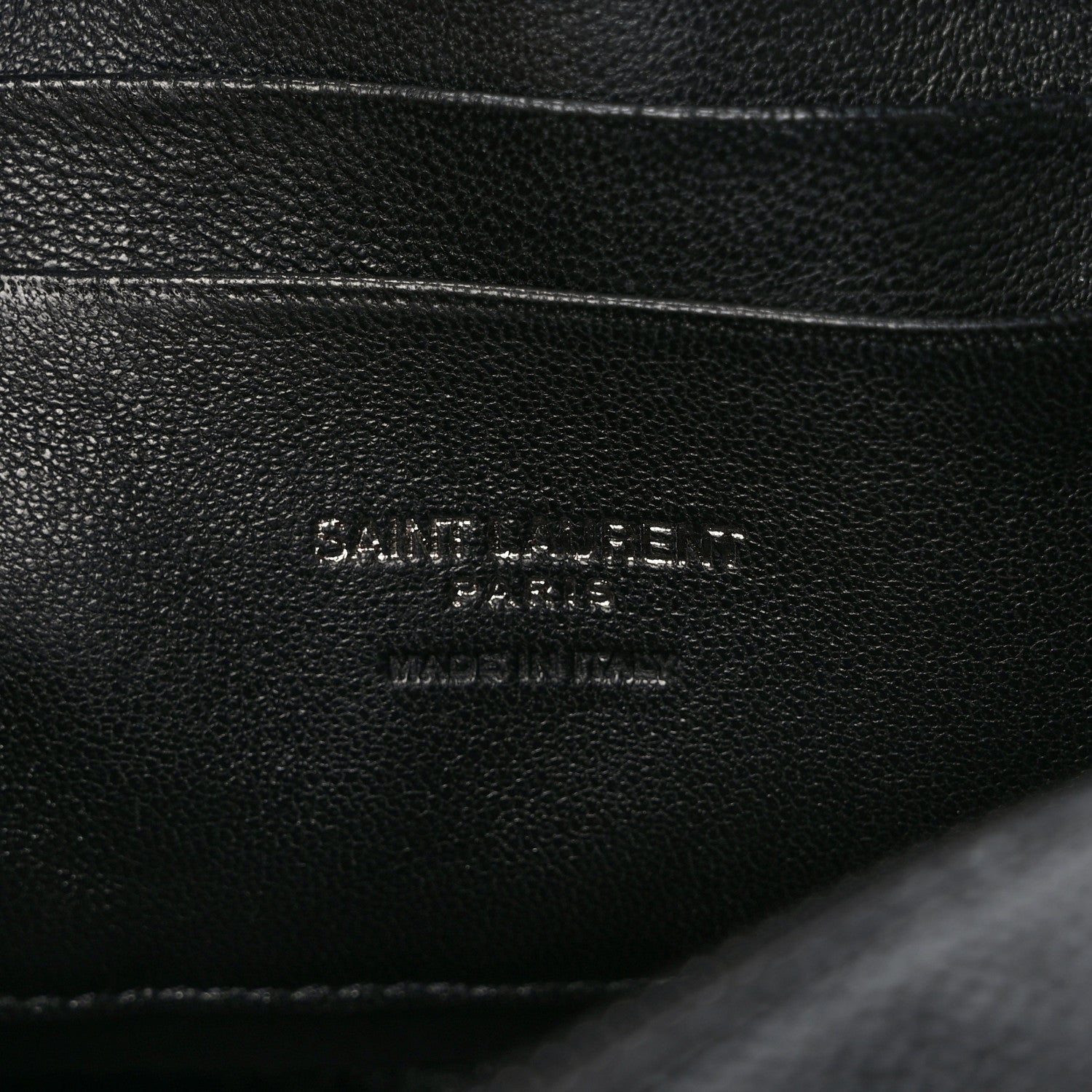 Saint Laurent Grain De Poudre Matelasse Monochrome Monogram Mini Lou Camera Bag Black 6 of 12