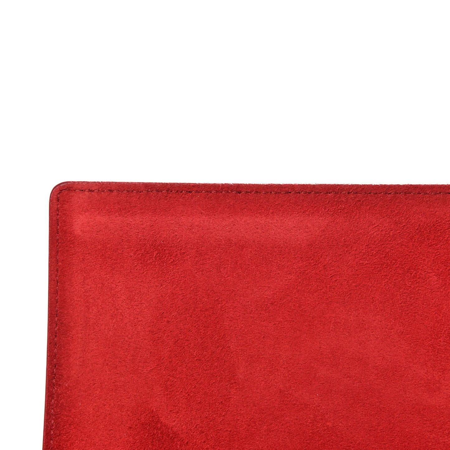 Calfskin Classic Y Ligne Clutch Red