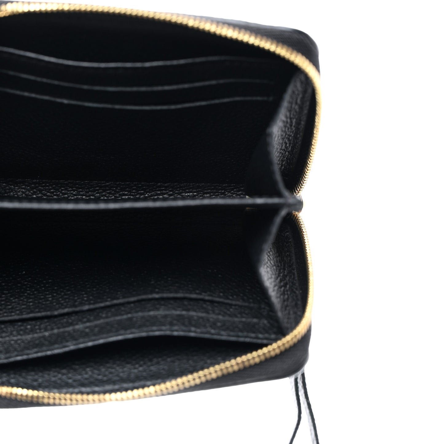 LOUIS VUITTON Empreinte Zippy Coin Purse Black