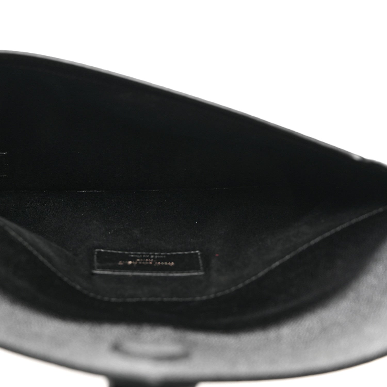 Saint Laurent Grain De Poudre Uptown Pouch Black 5 of 8