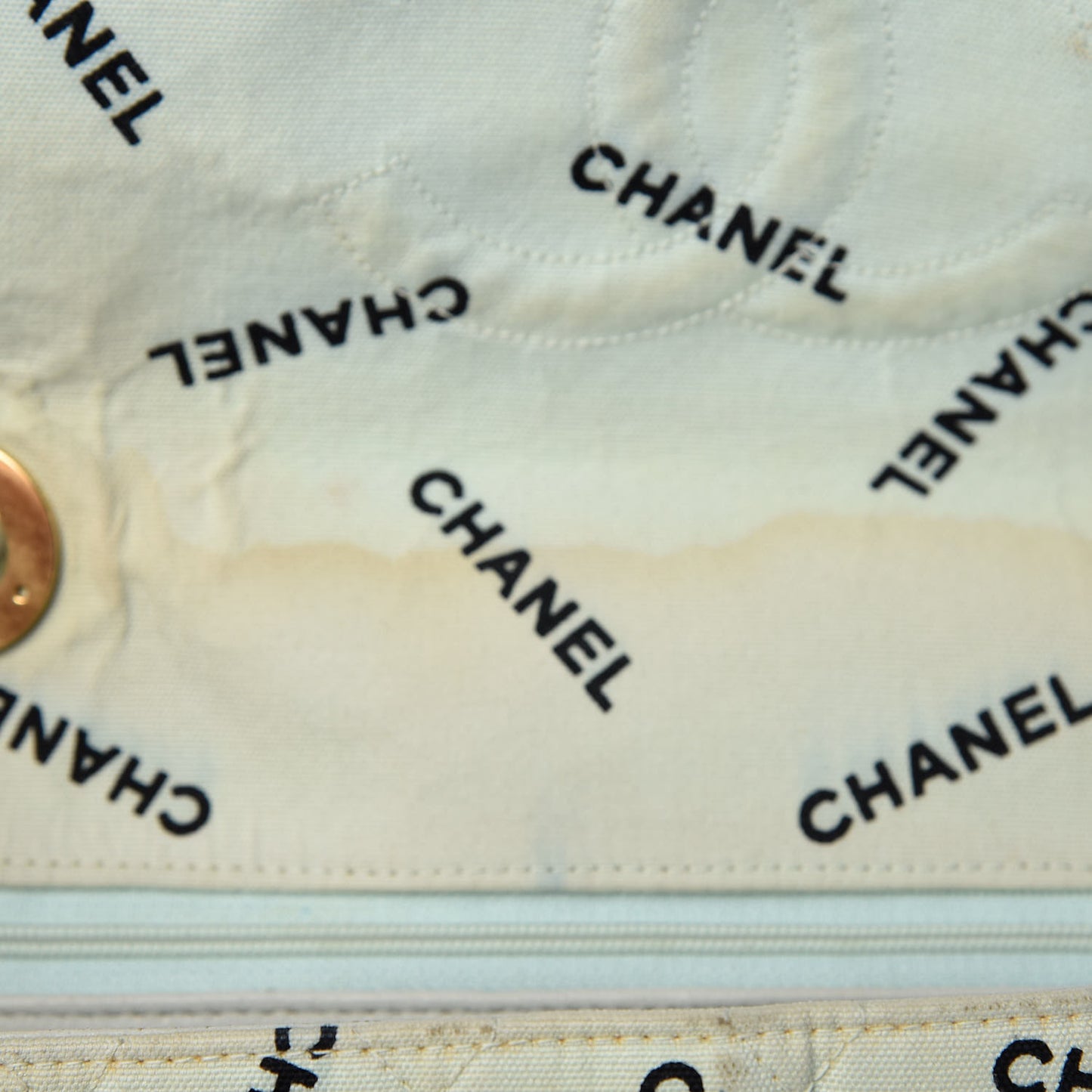 Canvas Quilted XL Jumbo Single Flap Green