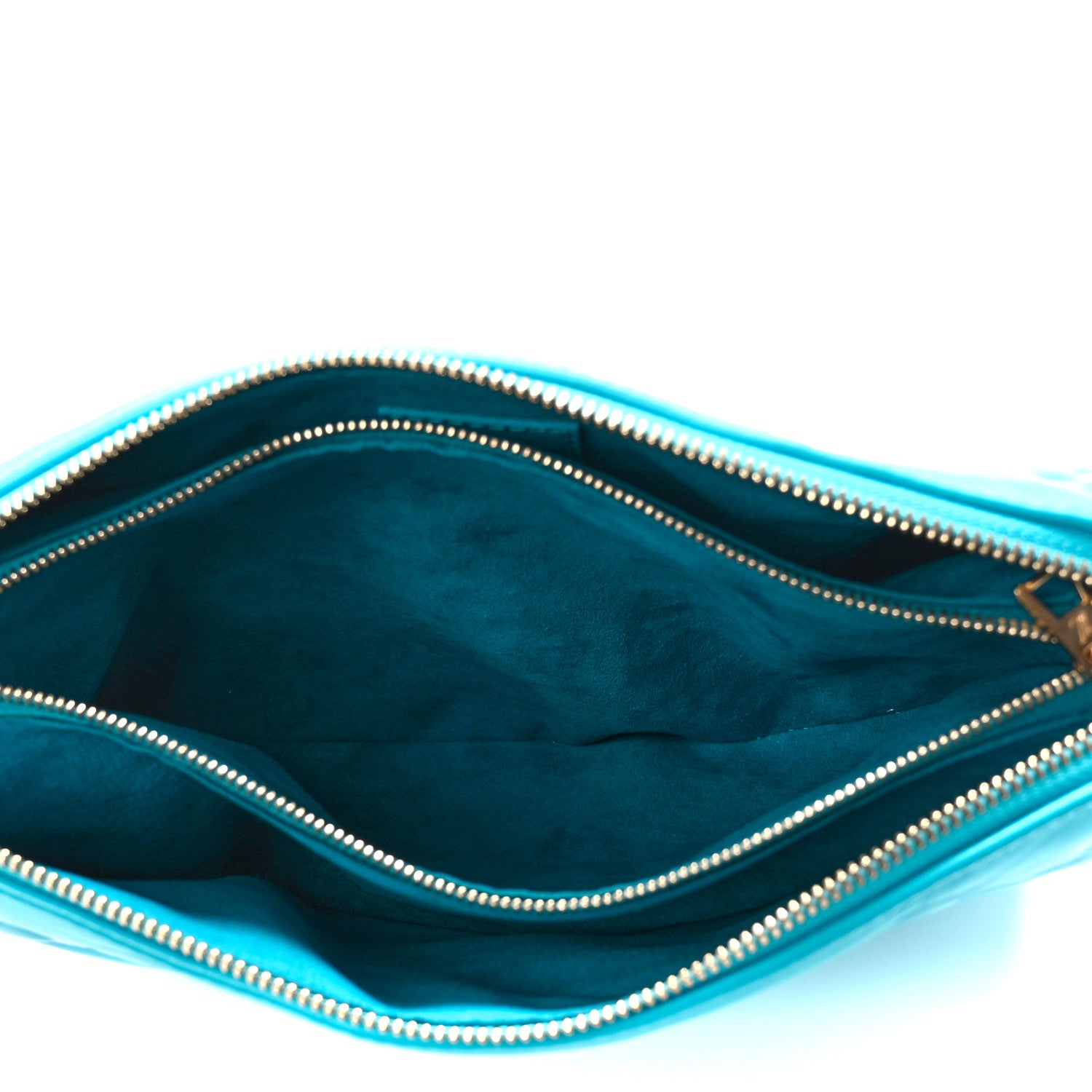 Louis Vuitton Lambskin Embossed Monogram Coussin PM Turquoise 6 of 10
