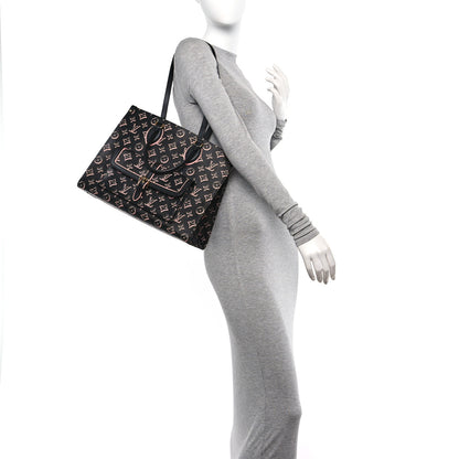 Louis Vuitton Monogram Fall for You LV Neo Onthego MM Black 2 of 9