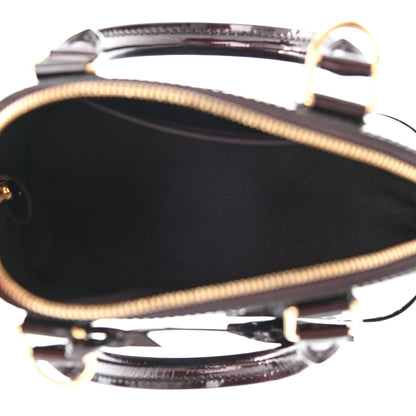 Louis Vuitton Vernis Alma BB Amarante 5 of 10