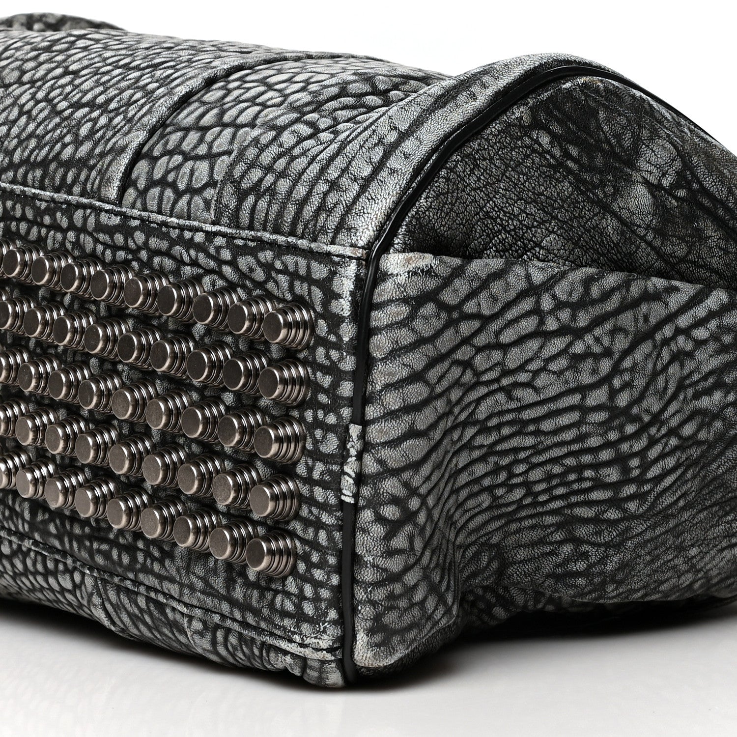 Alexander Wang Pebbled Lambskin Rocco Silver Hardware 8 of 8