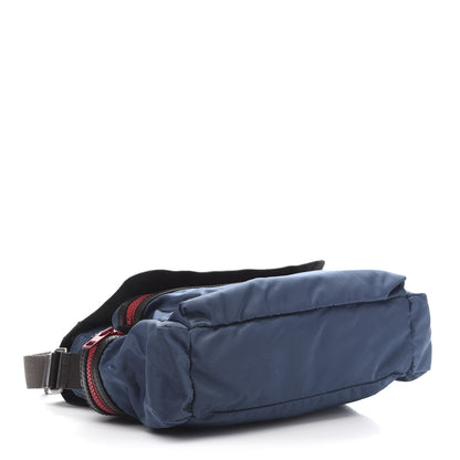 Dolce & Gabbana Nylon Messenger Bag Blue Multicolor 4 of 11