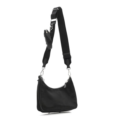 Prada Nylon Re-Edition 2005 Shoulder Bag Black 3 of 11