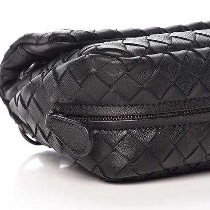 Bottega Veneta Nappa Intrecciato Mini Chain Messenger Black 11 of 12