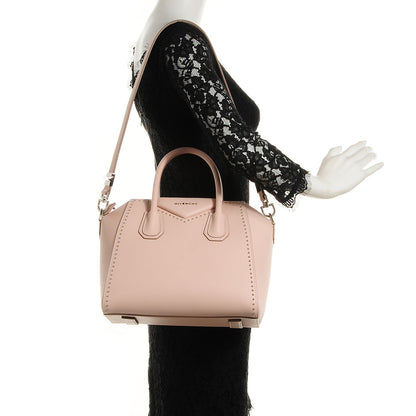 Givenchy Smooth Calfskin Small Studded Antigona Nude 2 of 8