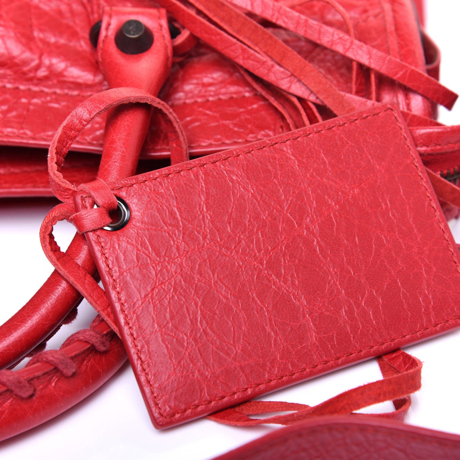 Balenciaga Agneau Classic Hardware S City Rouge Cardinal 13 of 13