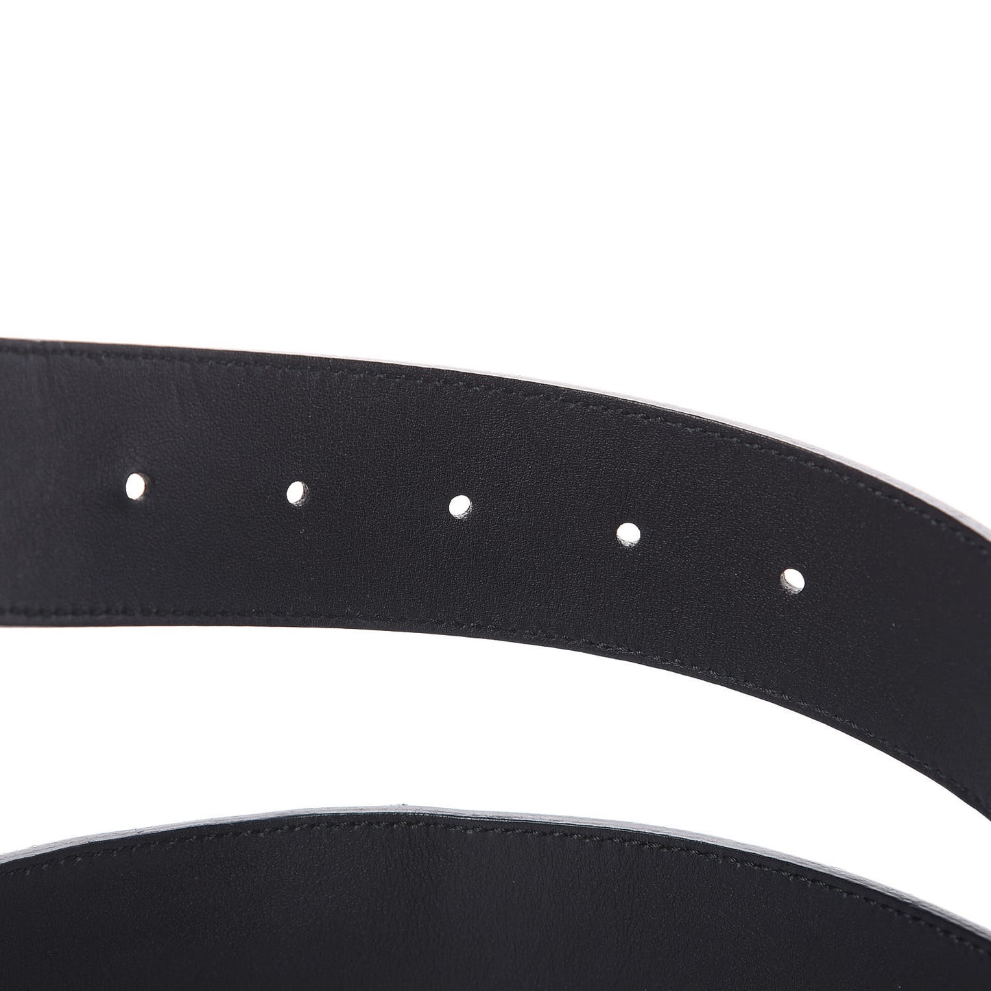 Textured Calfskin Double G 40mm Belt 110 44 Black