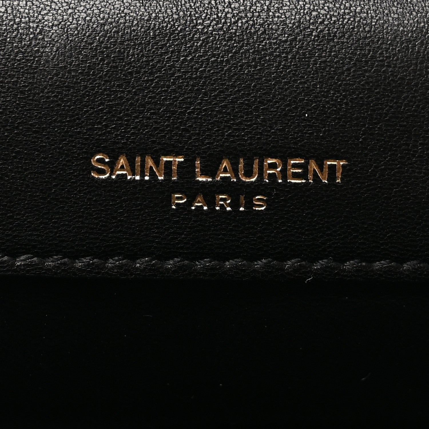 Saint Laurent Lambskin Quilted Monogram Medium Solferino Satchel Black 6 of 11