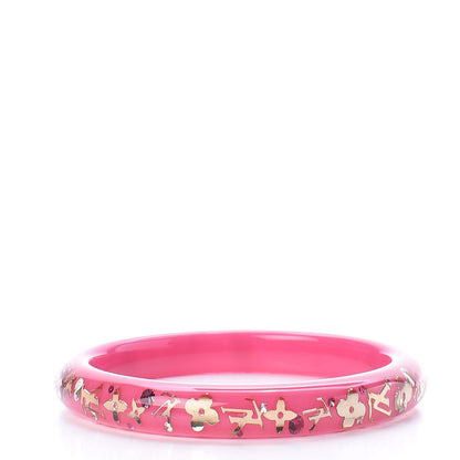 Louis Vuitton Resin Swarovski Medium Inclusion Bracelet PM Rose Pop 3 of 3