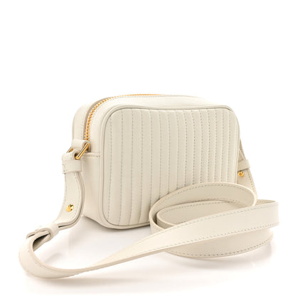 Tom Ford Bos Taurus Calfskin Quilted TF Camera Bag White 3 of 10