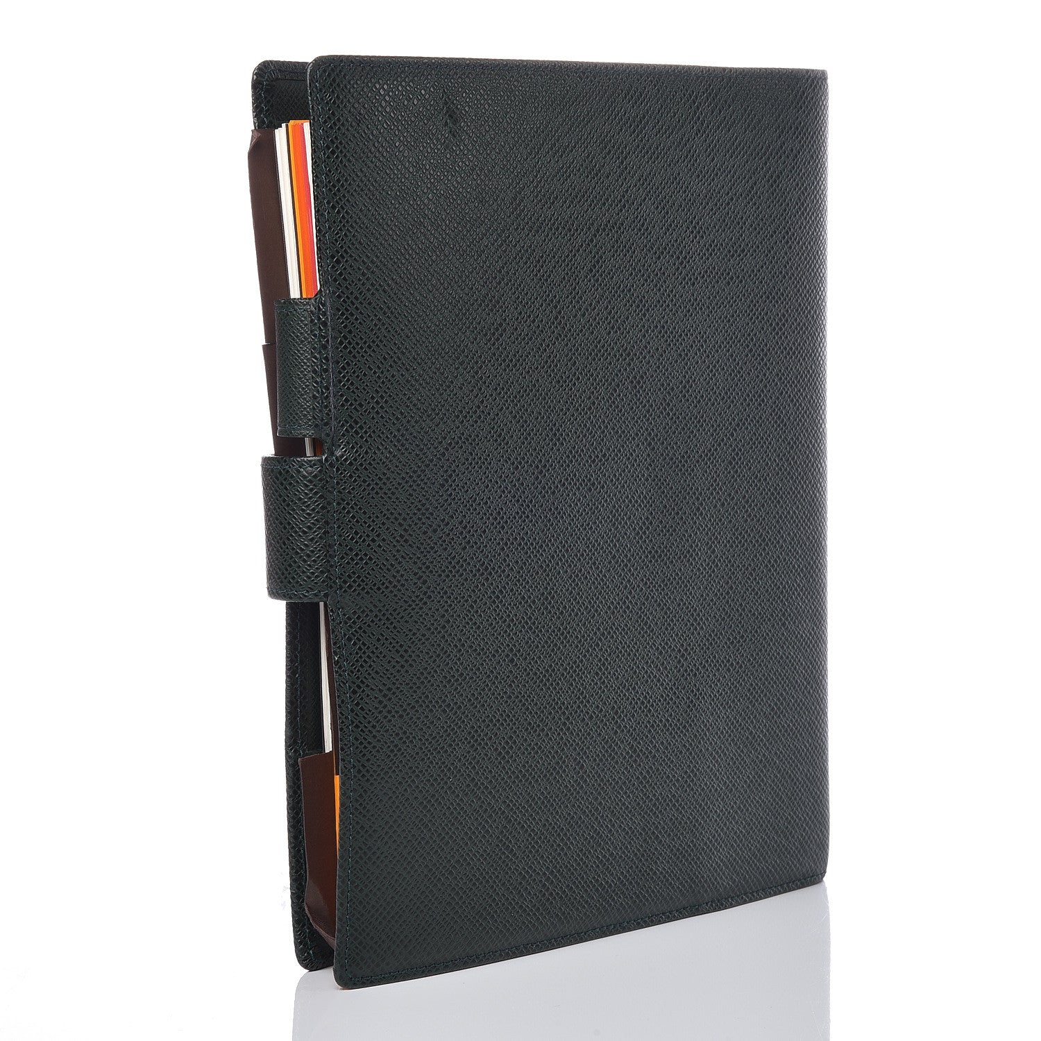 Louis Vuitton Taiga Large Ring Agenda Cover Epicea 3 of 9